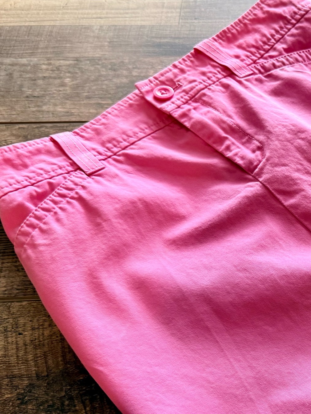 Lilly Pulitzer - Solid Cotton Twill Mini Skirt - Size 0 - Bright Pink